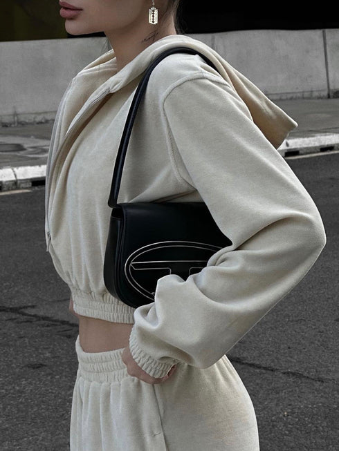 'June' Zip Up Hoodie and Pants Set - Celes Fashion